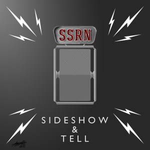 Sideshow Sound Radio Sideshow and Tell Title Card Artwork for our Film Music Podcast